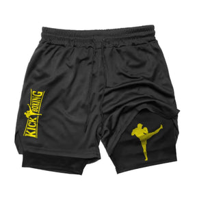 Short 2 em 1 Kickboxing Combat