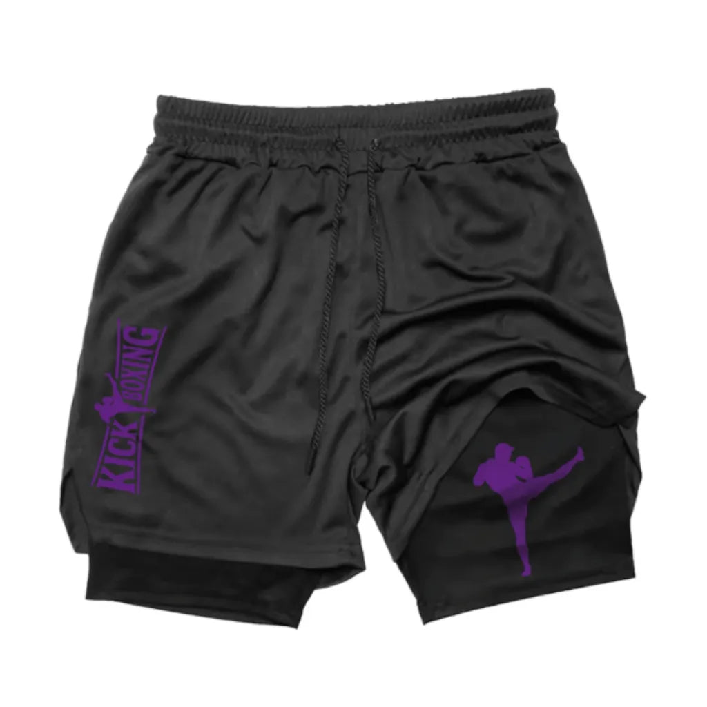 Short 2 em 1 Kickboxing Combat